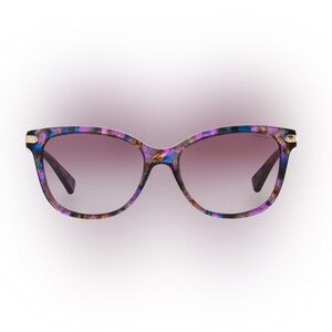 Coach HC 8132 sunglasses excellent purple